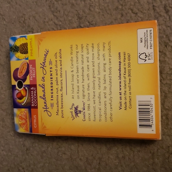 Hawaiian Hawaii Tropical Lip Balm SET - Picture 2 of 2